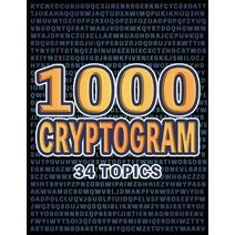 1000 Cryptogram Puzzle Book