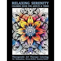 Relaxing Serenity Coloring Book For Adults & Teens