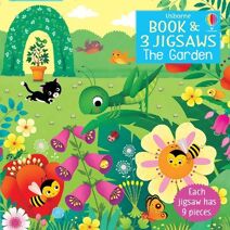 Usborne Book and 3 Jigsaws: The Garden (Book and 3 Jigsaws)