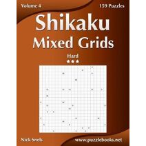 Shikaku Mixed Grids - Hard - Volume 4 - 159 Logic Puzzles (Shikaku)