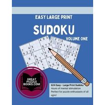 Easy Large Print Sudoku Volume One