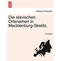 Slavischen Ortsnamen in Mecklenburg-Strelitz.