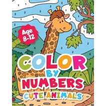 Color By Numbers Cute Animals for kids 8-12 Years old.