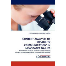 Content Analysis of 'Disability Communication' in Newspaper Dailies