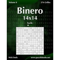 Binero 14x14 - Facile - Volume 8 - 276 Grilles (Binero)