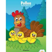 Pollos libro para colorear 1 & 2 (Pollos)