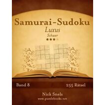 Samurai-Sudoku Luxus - Schwer - Band 8 - 255 Rätsel (Samurai-Sudoku)