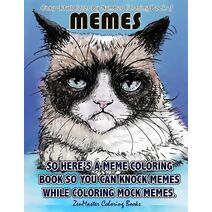 Easy Adult Color By Numbers Coloring Book of Memes (Adult Color by Number Coloring Books)