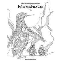 Livre de coloriage pour adultes Manchots 1 (Manchots)