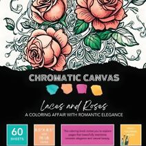 Laces & Roses Coloring Book