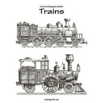 Livre de coloriage pour adultes Trains 1 (Trains)