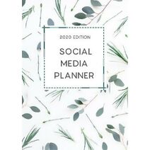 Social Media Content Planner 2020 Botanicals Style A4 Hardcover