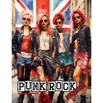 Punk Rock - A Rebellious Fashion Coloring Book (Fashion Coloring for Teens & Adults)