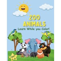 Zoo Animals Coloring Book