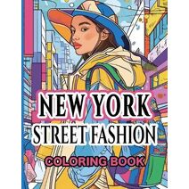 New York Street Fashion Coloring Book