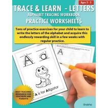 Trace & Learn Letters Alphabet Tracing Workbook Practice Worksheets (Trace & Learn)