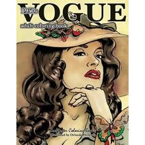Vogue 1950s Adult Coloring Book (Therapeutic Coloring Books for Adults)