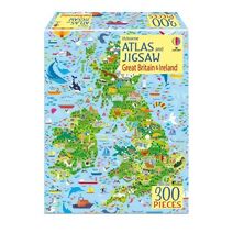 Atlas & Jigsaw Great Britain & Ireland (Usborne Book and Jigsaw)
