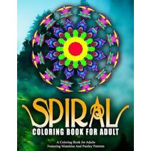 SPIRAL COLORING BOOKS FOR ADULTS - Vol.12 (Women Coloring Books for Adults)