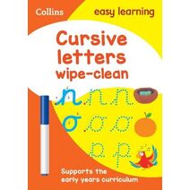 Cursive Letters Age 3-5 Wipe Clean Activity Book (Collins Easy Learning Preschool)