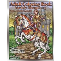 Adult Coloring Book Variety Themes #3 (Adult Coloring Book Variety Themes)
