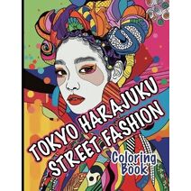 Tokyo Harajuku Street Fashion Coloring Book