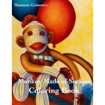 Monkeys Made of Sockies Coloring Book