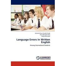 Language Errors in Written English
