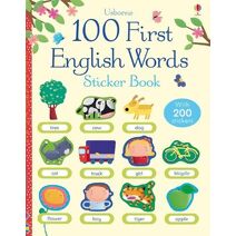 100 First English Words Sticker Book (100 First Words Sticker Books)