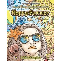 Color By Numbers Coloring Book for Adults of Happy Summer (Adult Color by Number Coloring Books)