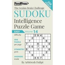 Sudoku Puzzle Books Volume 14. Easy. Sudoku Intelligence Puzzle Game (Genius Brain Challenge)