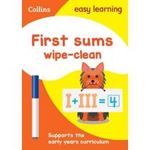 First Sums Age 3-5 Wipe Clean Activity Book (Collins Easy Learning Preschool)