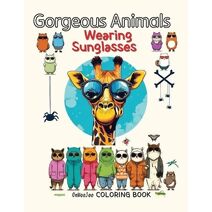 Gorgeous Animals Wearing Sunglasses Coloring Book