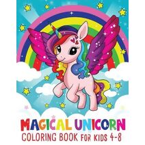 Magical Kawaii Unicorn Coloring Book