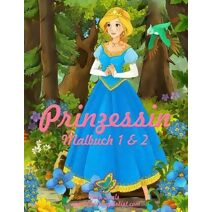 Prinzessin Malbuch 1 & 2 (Prinzessin)