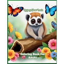 Pygmy Slow Loris Coloring Book For Adults