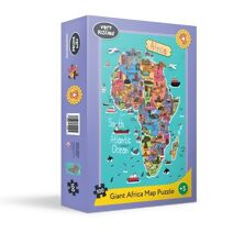 Africa Map Puzzle (100 pieces)