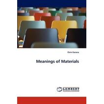Meanings of Materials
