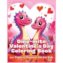 Dino-Mite Valentine's Day Coloring Book