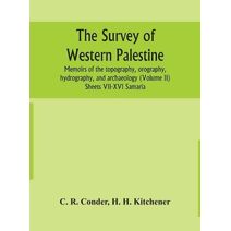 survey of western Palestine