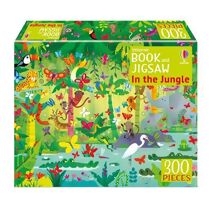 Usborne Book and Jigsaw In the Jungle (Usborne Book and Jigsaw)