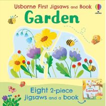 Usborne First Jigsaws And Book: Garden (Usborne First Jigsaws And Book)