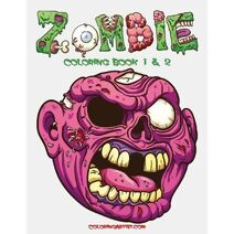 Zombie Coloring Book 1 & 2 (Zombie)