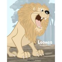 Leones libro para colorear 2 (Leones)