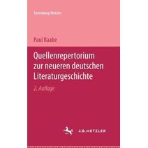 Quellenrepertorium zur neueren deutschen Literaturgeschichte
