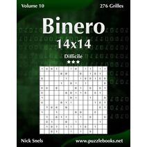 Binero 14x14 - Difficile - Volume 10 - 276 Grilles (Binero)