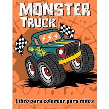 Libro para colorear de camion monstruo