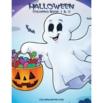 Halloween Coloring Book 1 & 2 (Halloween)