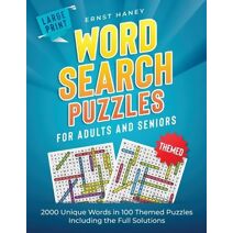 Large Print Themed Word Search Puzzles for Adults and Seniors