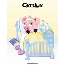 Cerdos libro para colorear 1, 2 & 3 (Cerdos)